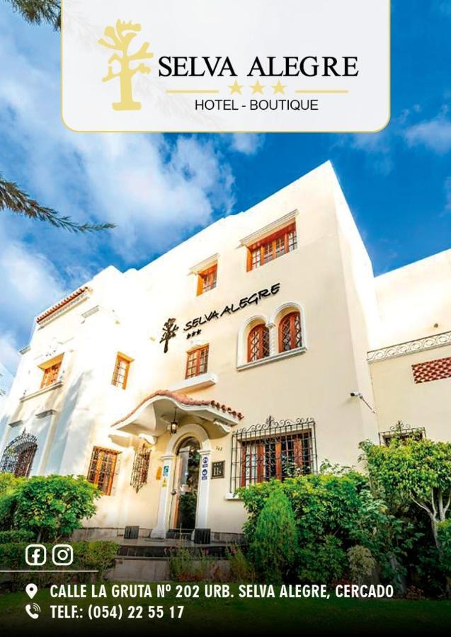 Hotel Boutique Selva Alegre Arequipa Luaran gambar